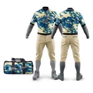 Conjunto Completo de Uniforme de Béisbol Personalizado Estilo Cyberpunk, 100% Poliéster, con Botones, Jersey, Pantalones, Bolsa de Deporte, Tallas Grandes - Product Image 5