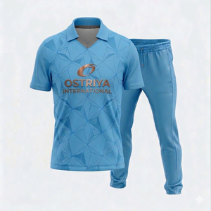 Uniforme de Cricket para Hombre Ostriya International, 100% Poliéster, Corte Regular, Transpirable, Absorbe la Humedad, para Todas las Temporadas - Product Image 6