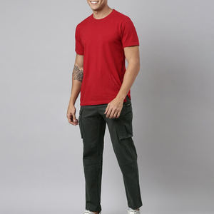 Pantalones Cargo Deportivos Casuales para Hombre, Multibolsillos, Pierna Recta, Cierre de Cremallera, Cintura Elástica, para Actividades Deportivas al Aire Libre en Otoño - Product Image 5