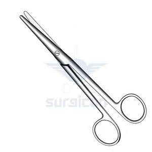 Tijeras Mayo Stille de 17 cm / 6-3/4 Pulgadas, Tijeras Quirúrgicas Curvas con Punta Roma, Instrumento Médico de Acero Inoxidable - Product Image 6