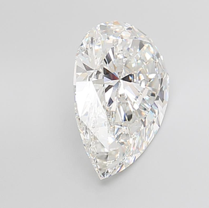 Diamant de laboratoire CVD brillant de 10,01 carats, taille poire, couleur F, pureté VS1, poli en Inde, pour la fabrication de bijoux (bagues, boucles d'oreilles, pendentifs) - Product Image 5
