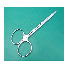 เครื่องมือจักษุแพทย์ กรรไกรตัดม่านตา โค้ง 10.5 ซม. BY METAL MED  ฐานรากสำคัญของเครื่องมือผ่าตัด - Product Image 6