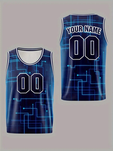 เสื้อกีฬาบาสเก็ตบอลเสื้อเจอร์ซีย์ของทีมดีไซน์ไล่ระดับสี - Product Image 5