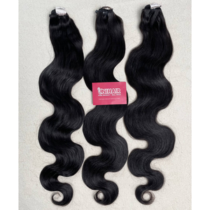 Extensiones de Cabello Humano Ondulado - Hechas con Cabello 100% Vietnamita de un Solo Donante, Extensiones de Cabello Ondulado en Trama, Precio al por Mayor - Product Image 1