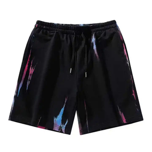 Wholesale Custom High Quality Heavyweight 100% Cotton Oversized T-Shirt and Shorts <b>Set</b> Men Summer Streetwear Two Piece - Product Image 3