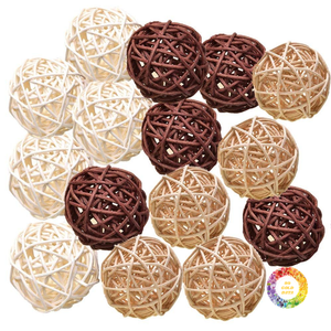Meilleures ventes - Arbre de Noël en rotin naturel - Style classique - Écologique - Durable - Pour la décoration de Noël - Personnalisable - Vietnam-CARYLN - Product Image 4