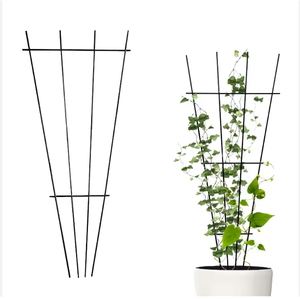 Heavy Duty Metal Garden Trellis for Climbing <b>Plants</b> 40cm Rustproof <b>Plant</b> Support <b>Frame</b> for Indoor Outdoor Pots and Vines - Product Image 3