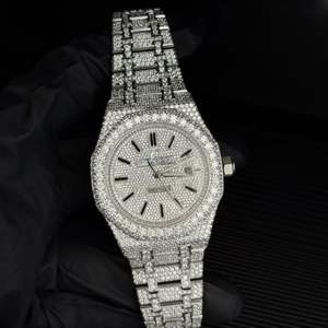 Designer Luxury Stainless Steel Sapphire ETA Automatic Mechanical Movement <b>Iced</b> <b>Out</b> VVS Moissanite <b>Watches</b> for Men Wholesale - Product Image 1