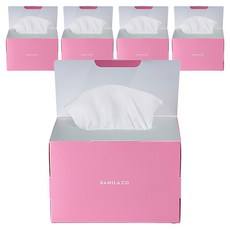 Vanillaco Confezione da 100 Salviette Facciali in Cotone, 5 Pacchi in Scatola, Prezzo Scontato - Product Image 1