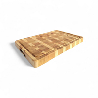 Planche à découper en bois d'érable massif de qualité supérieure, bloc de préparation de cuisine moderne, luxueux et classique