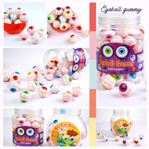 Eye-shaped yogurt gummies filled with delicious syrup in many flavors under the Dai Long brand are suitable for all children - Product Image 4