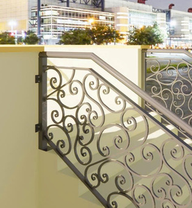 Rampe d'escalier haut de gamme pour intérieur, rampe en acier moderne, rampe d'escalier décorative en métal, finition en acier inoxydable robuste et durable - Product Image 6