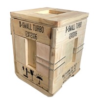 Caisses d'expédition en bois amovibles durables de haute qualité Logo personnalisé conçu petite caisse en bois directement au Vietnam