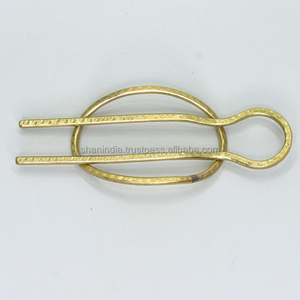 Accesorios para el cabello para mujer, horquilla dorada de latón, accesorios para el cabello, regalos - Product Image 1