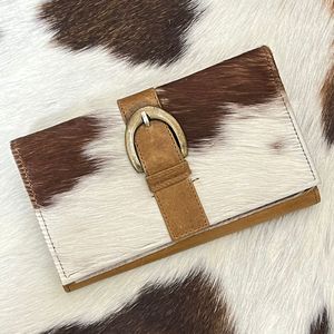 New Real Handmade Genuine Cowhide Leather <b>Wallets</b> for Women Slim <b>Wallet</b> Bifold Hot Selling Leather Western Clutch Purse <b>Wallets</b> - Product Image 4