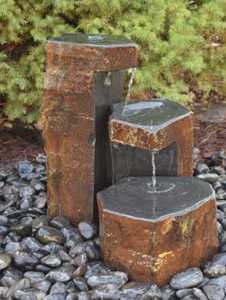 Fuente de agua laminar de piedra natural, ecológica y duradera, fuente grande de arenisca para exteriores - Product Image 3