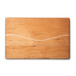 Tabla de cortar de acacia de primera calidad, tabla de cortar de madera maciza de acacia, bloque de madera dura de acacia natural - Product Image 2