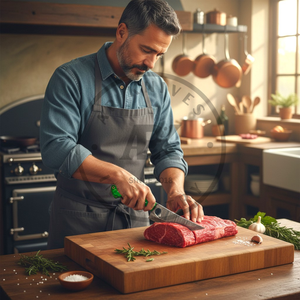 Juego de Cuchillos de Cocina de Lujo Damasco de Alta Calidad Profesional, Juego de Cuchillos Culinarios Profesionales, OEM al por Mayor, Cuchillos Multifuncionales AR - Product Image 6