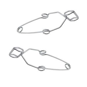 Industrial Quality Test Tube <b>Clamp</b> <b>Clip</b> Stainless Steel Laboratory Holder for Scientific Research Iron Plating Tongs - Product Image 4