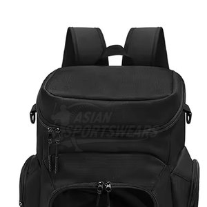 Custom Logo Multipurpose <b>Lightweight</b> Basketball <b>Backpack</b> With Ball Holder For Youth School Sports Club - Product Image 6