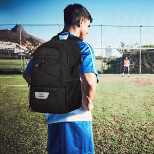 Custom Portable Large Capacity Sports <b>Ball</b> Bag with Shoe Compartment Basketball Soccer Volleyball <b>Training</b> Backpack Waterproof - Product Image 6