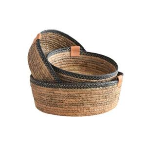 Vietnam Natural Rattan Multi-Purpose Tabletop <b>Storage</b> <b>Basket</b>, Used For Storing Sundries, Fruits, <b>Vegetables</b>, Rustic Style - Product Image 3