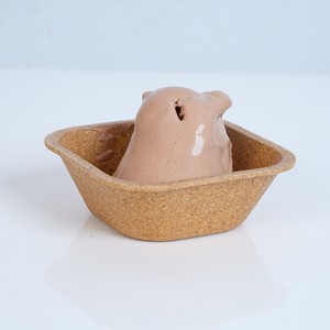 180 ml 6 oz Rice Bran Husk Bowl 500 Pack Biodegradable Made from natural rice bran and husk for a sturdy eco friendly bowl - Product Image 5
