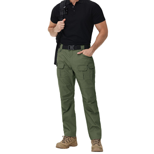 Pantalones de senderismo de alta calidad para hombre, pantalones tácticos para exteriores, diseño moderno, pantalones de senderismo multibolsillos personalizables - Product Image 5
