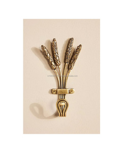 Victorian style brass <b>wall</b> hooks offering elegance and function for timeless <b>wall</b>-<b>mounted</b> organization - Product Image 2