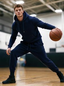 <b>Men</b>’s Stylish Athletic Tracksuit Set Premium Sportswear Running Jogging Training Suit Custom Logo Two Piece Outfit - Product Image 4