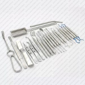 Kit de Instrumentos Periodontales de 33 Piezas, Implantes Dentales, Acero Inoxidable, Instrumentos Quirúrgicos y de Ortodoncia, OEM CE - Product Image 2
