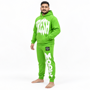 Custom UNISEX Fleece Hoodie <b>Jogger</b> Set <b>Oversized</b> Pullover Sweatshirt Casual Tracksuit Winter Sports Wear OEM - Product Image 2