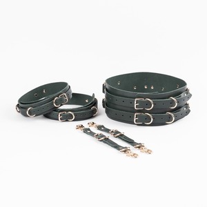 Sialkot Factory Genuine Leather <b>Vintage</b> Heavy Duty Restraints 16Pcs Sets Wholesale Bondage Sets Premium Adult <b>Toys</b> RTTS-0006 - Product Image 2