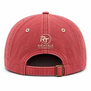 Casquette de baseball en jean brodé délavé la plus vendue, 6 panneaux, motif lettres ajustable, décontractée, unisexe, tendance - Product Image 2