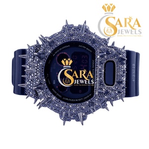 Montre de luxe unisexe de haute qualité, mouvement à quartz, cadran en verre, bracelet en acier inoxydable et caoutchouc, au meilleur prix - Product Image 4