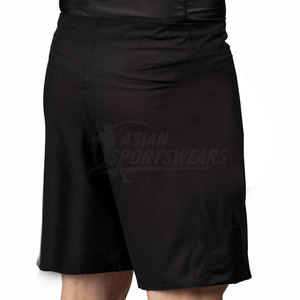 Shorts de MMA con Cintura Sin Costuras, Cómodos, de Spandex/Poliéster, Transpirables, de Secado Rápido y Ligeros para Entrenamiento Diario en el Gimnasio y Cross Training - Product Image 4