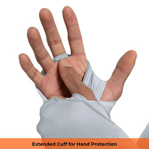 Sudadera de pesca personalizada para hombre, diseño personalizado, 100% poliéster, ropa deportiva de secado rápido para protección solar, sudadera de pesca para hombre - Product Image 5