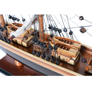 Modelo de Barco de Madera Pintado Cutty Sark de 50 cm con Base de Exhibición, Decoración de Lujo para el Hogar/Oficina, Artesanía Náutica Hecha a Mano, Regalo - Product Image 5