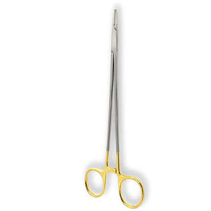 Portaagujas Ryder de 6 Pulgadas con Anillo Dorado, Instrumento Quirúrgico, Portaagujas para Microcirugía, Certificado por Surgiright Instrument - Product Image 3