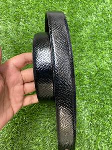LY35-3369 Cinturón Automático de Aleación con Cuero Vacuno Sin Hebilla, Duradero, Ligero, Ecológico, para Hombre, con Borde Resistente a los Arañazos - Product Image 5