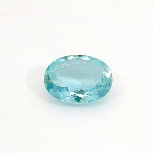 Piedra preciosa de aguamarina azul ovalada natural de Brasil, piedra suelta genuina para la fabricación de joyería fina, regalo de colección - Product Image 5