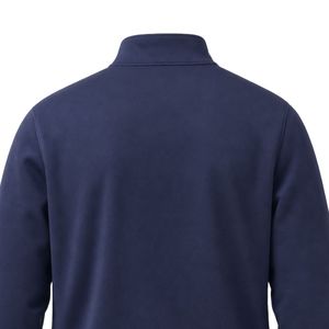 Sweat-shirt à col zippé personnalisé pour homme, pull sport en polyester et coton softshell, logo personnalisé, OEM ODM, vêtements en gros - Product Image 6