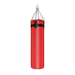 Sac de frappe lourd en cuir PU, conception durable pour l'entraînement aux arts martiaux, la boxe et le kickboxing - Sac suspendu personnalisé - Product Image 6