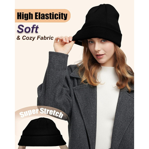 Gorro de satén de seda personalizado, fabricante de marca privada, proveedor mayorista de gorros de invierno de lujo con forro de satén de primera calidad - Product Image 5