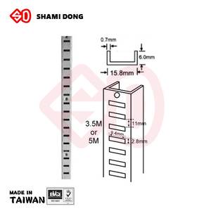 วงเล็บระบบชั้นวางช่องช่องข้ามหลุมตรงด้วยโลหะ - Product Image 3