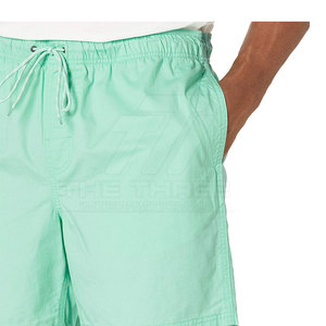 Pantalones Cortos Casuales de Pierna Recta para Hombre, Marca Privada, con Cordón Ajustable, Tejido Transpirable, Ecológico, de Secado Rápido, Corte Moderno y de Calidad - Product Image 5