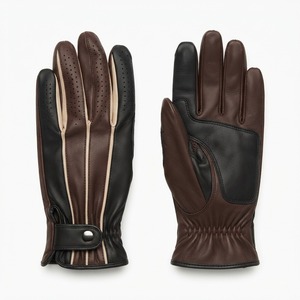 Gants d'équitation respirants de qualité supérieure pour hommes et femmes avec paume à adhérence renforcée et fermeture de poignet réglable pour l'entraînement équestre - Product Image 6