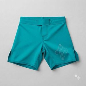 Shorts MMA pour hommes RIVIAN ATLANTIC, impression par sublimation, couleur unie, matière Spandex/Polyester, qualité supérieure pour hommes - Product Image 2