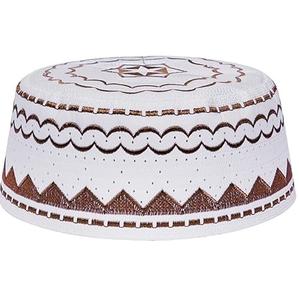 Chapeaux musulmans islamiques en coton, chapeaux de prière arabes turcs, chapeaux traditionnels décontractés pour le Hajj et l'Omra, chapeaux Taqi turcs - Product Image 1
