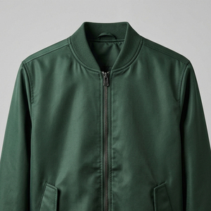 Chaqueta bomber en oferta para hombre, ligera, de manga larga, con cremallera, cálida, informal, para invierno. - Product Image 5